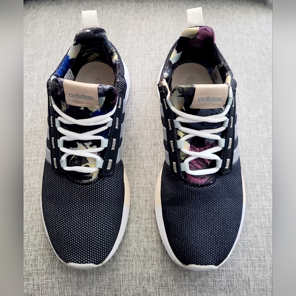 Adidas Racer TR21 Cloudfoam Running Shoes Womens Size 8 Lowtop  Laces Up Clean
